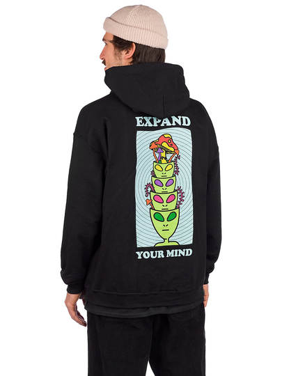 A.Lab Mind Expanded Hoodie musta
