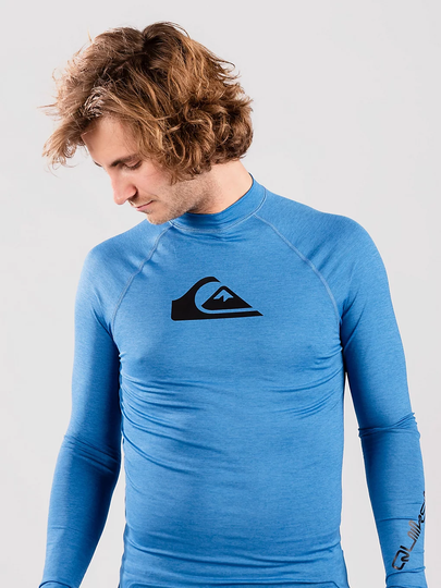 Quiksilver All Time Longsleeve Lycra sininen