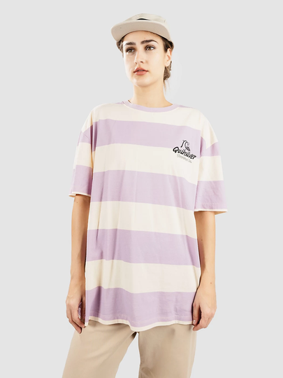 Quiksilver Boyfriend Classic Stripe T-Shirt kuviotu