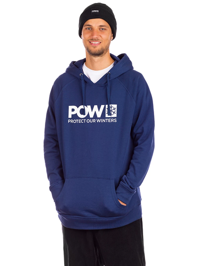 POW Protect Our Winters Logo Pullover Hoodie sininen