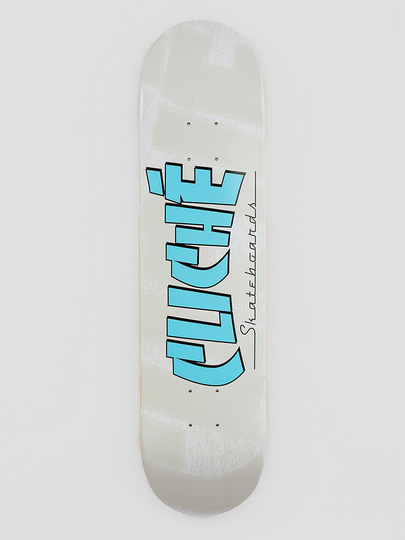 Cliché Banco 7.75" Skateboard Deck harmaa