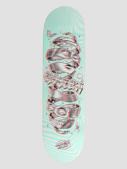 Santa Cruz Wooten Unwound Anaglyph Pro 8.50" Skeittilaudan dekki kuviotu