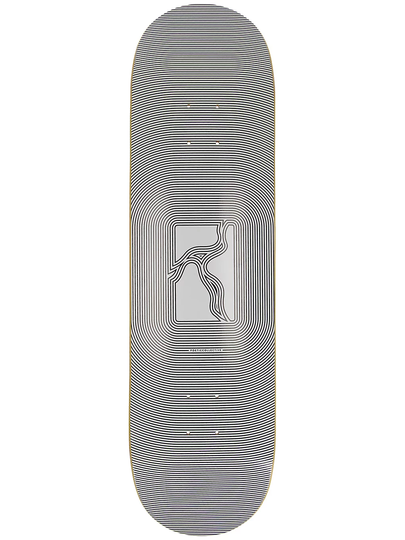 Poetic Collective Optical 8.375" Skateboard Deck musta