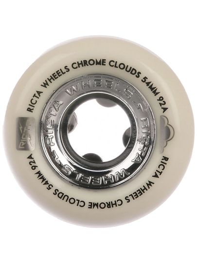 Ricta Chrome Clouds 92A 54mm Wheels valkoinen