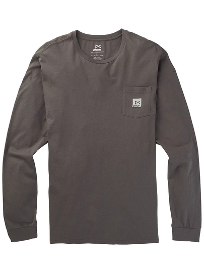 Anon Anon Long Sleeve T-Shirt harmaa