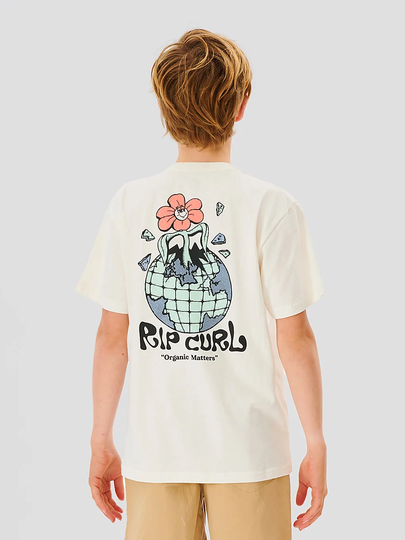 Rip Curl SWC Organic Matters T-Shirt valkoinen