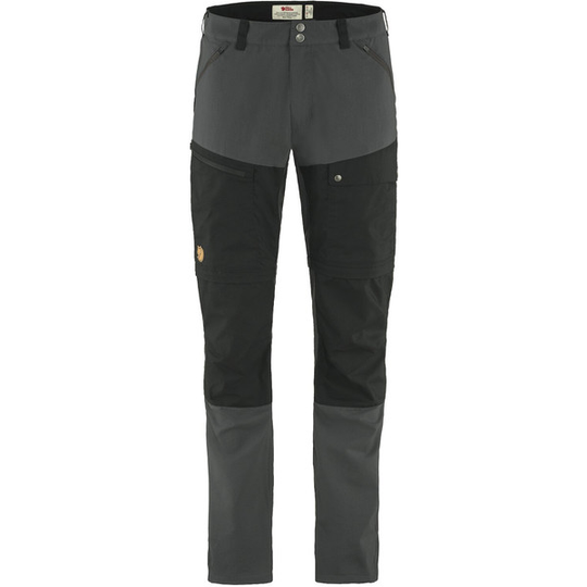 Fjällräven Abisko Midsummer Zip Off Trousers M - Dark Grey-black - Miehet - 46