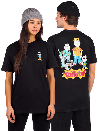 RIPNDIP Nerm and the Gang T-Shirt musta