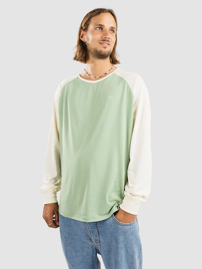 Kazane Brock Long Sleeve T-Shirt vihreä