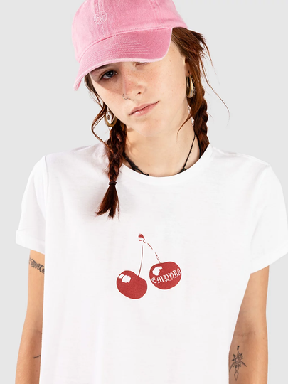 Empyre Cherry Lovin T-Paita valkoinen