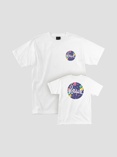 Krux 90's T-Shirt valkoinen