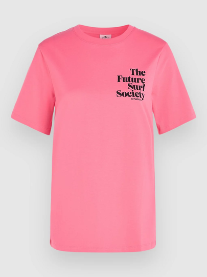O'Neill Future Surf Society Regular T-Paita pinkki