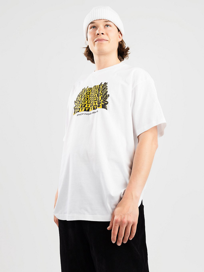 Carhartt WIP Chessboard T-Shirt valkoinen