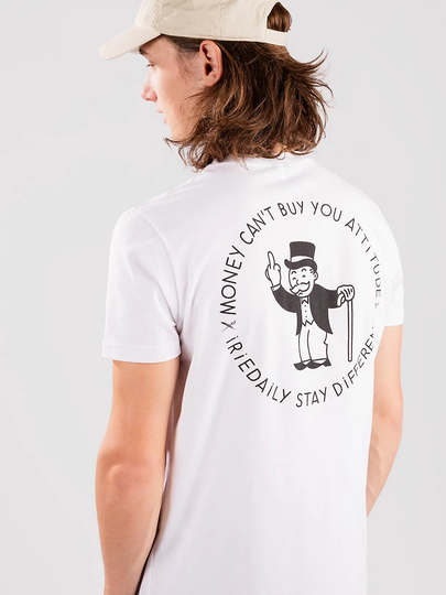Iriedaily No Money T-Shirt valkoinen