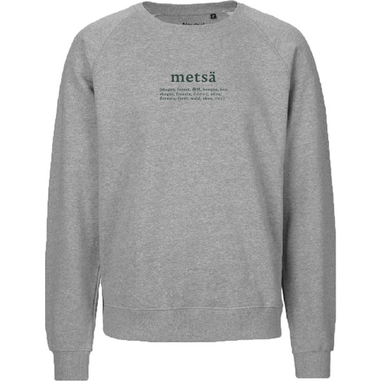 Metsä/Skogen Unisex Sweater Metsä Dictionary - Sport Grey - Unisex - XS
