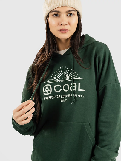 Coal Brin Hoodie vihreä