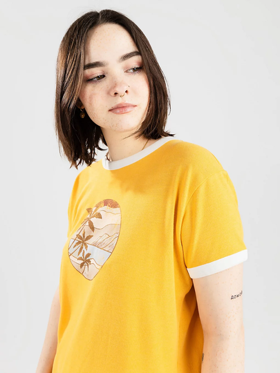 Roxy Bailing Dream A T-Shirt keltainen