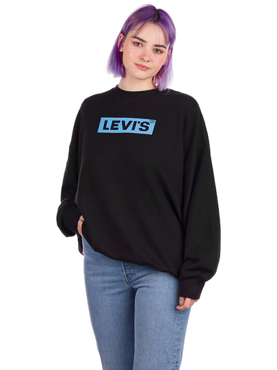 Levi's Graphic Prism Crew Sweater musta