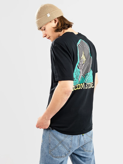 Volcom Mystery Tubes T-Shirt musta