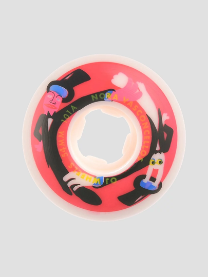 OJ Wheels Vasconcellos Nora Alexis Elite Ez Edge 101 54A Wheels valkoinen