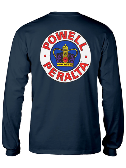 Powell Peralta Supreme Long Sleeve T-Shirt musta