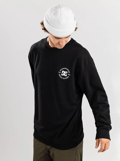 DC Star Pilot FB Crew Sweater musta