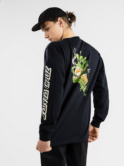 Santa Cruz BT Resurrect Hand Long Sleeve T-Shirt musta