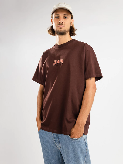 Carhartt WIP Bubble Script T-Shirt punainen