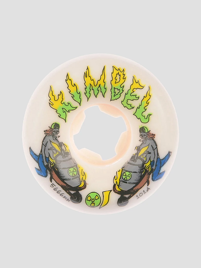 OJ Wheels Kimbel Kegger Barrel Elite Mini Combo 101A OJ 56mm Wheels valkoinen