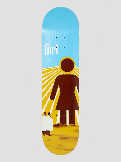 Girl Bennet Gospel 8.25" Skateboard Deck kuviotu