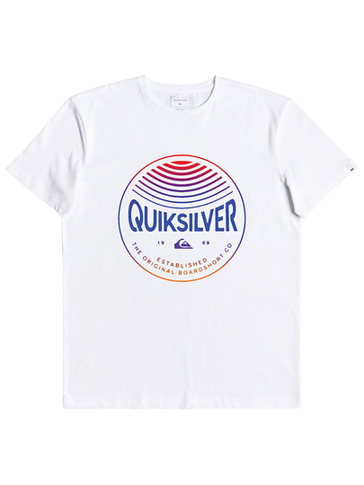 Quiksilver Colors In Stereo T-Shirt valkoinen