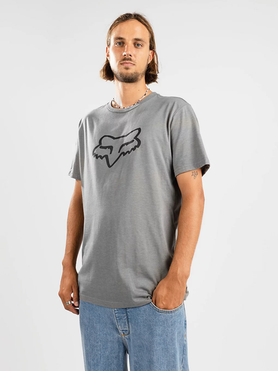 Fox Legacy Fox Head T-Shirt harmaa