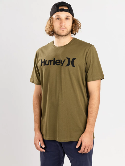 Hurley Everyday Wash One & Only Solid T-Shirt vihreä