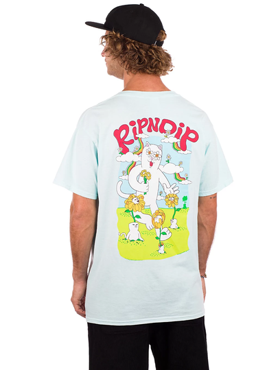 RIPNDIP Flower Power T-Shirt sininen