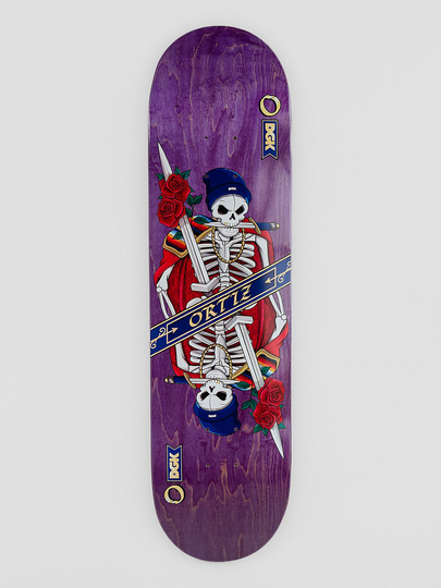 DGK Kingdom Ortiz 8.1" Skateboard Deck kuviotu