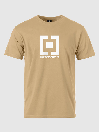 Horsefeathers Base T-paita ruskea