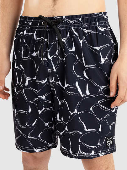 Quiksilver Mercury Straight Volley 19Nb Surffishortsit musta