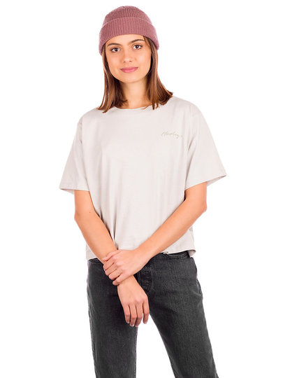 Hurley Oceancare Washed College T-Shirt harmaa