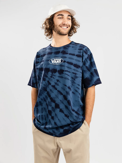 Vans Off The Wall Classic Oval Wash T-Shirt tiedye