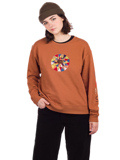 Vans Hanna Scott Crew Sweater ruskea