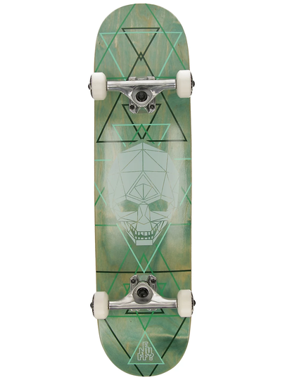 Enuff Geo Skull 8.0" Complete vihreä