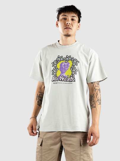 Misfit Shapes Dope Machine 50-50 T-paita valkoinen