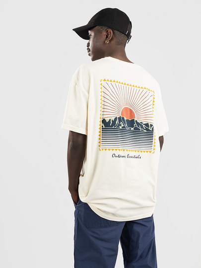Quiksilver Mountain Rise T-Shirt valkoinen