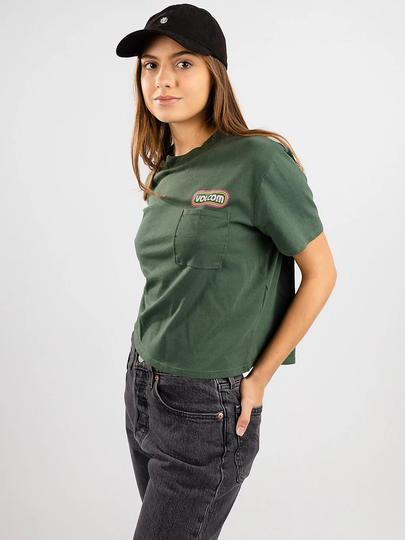 Volcom Pocket Dial T-Shirt vihreä
