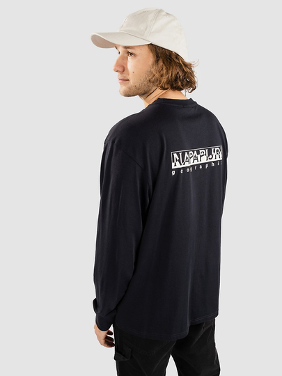 Napapijri S-Telemark Long Sleeve T-Shirt musta