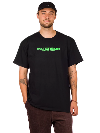Paterson Tennis Club T-Shirt musta
