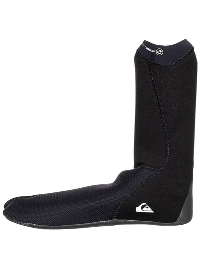 Quiksilver Hline Split 2mm Toe Sock Booties musta