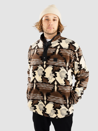 Volcom Error92 Mock Neck Sweater ruskea