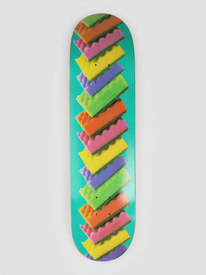 Alltimers Clean Up Will 8.25" Skateboard Deck kuviotu