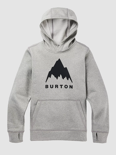 Burton Oak Hoodie harmaa